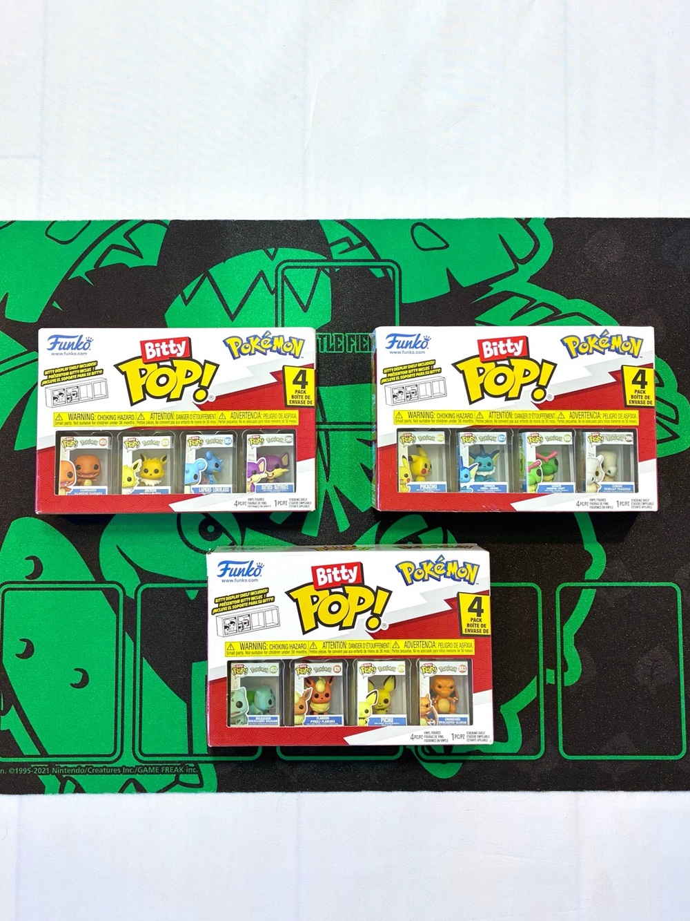 Pokemon Funko Pop Bundle Set